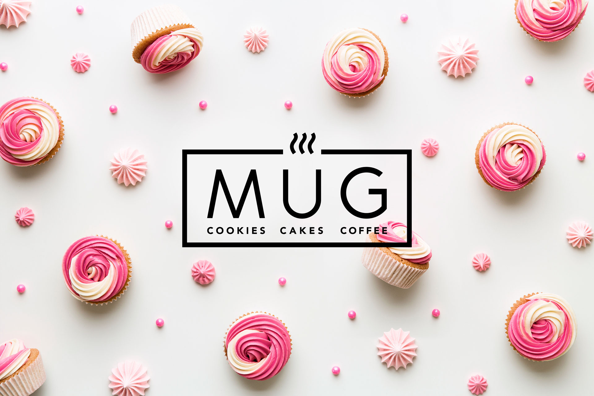MUG brand identity page