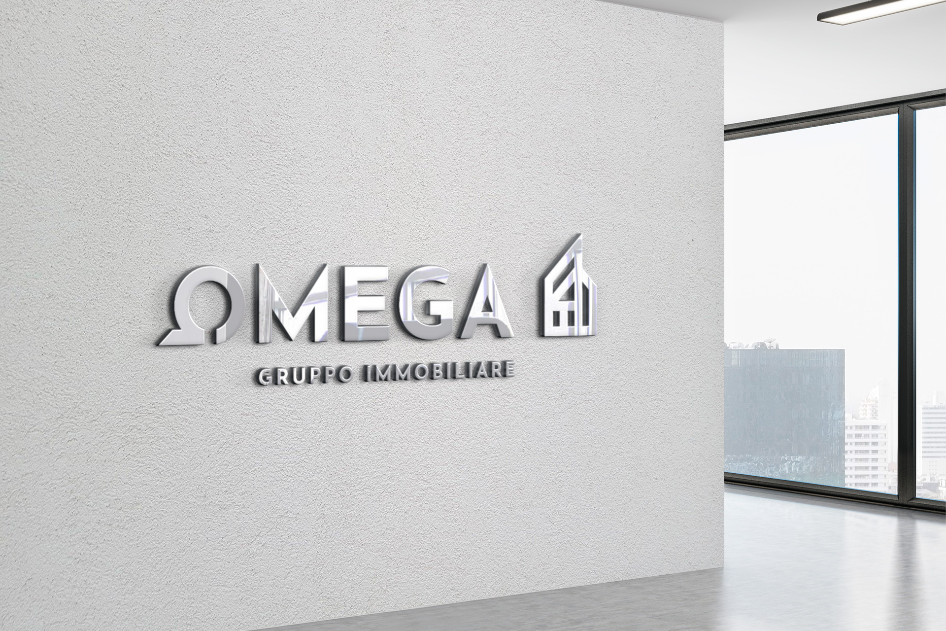 Omega Gruppo immobiliare brand identity